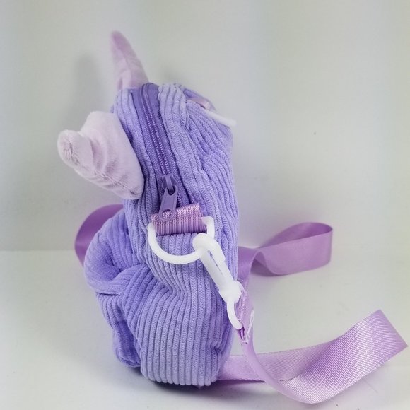 Kumori corduroy over the shoulder girls purse with 2 zippered compartments - Picture 9 of 12